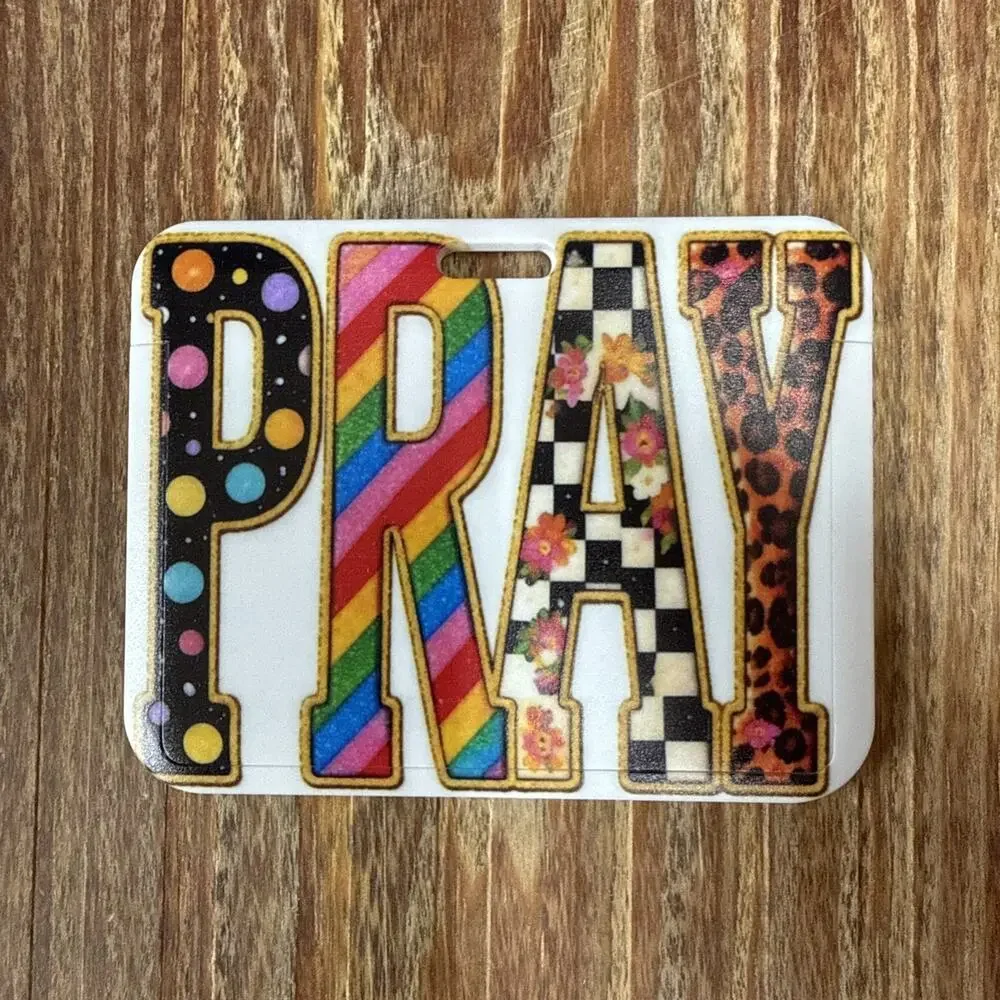 Pray Badge ID Holder